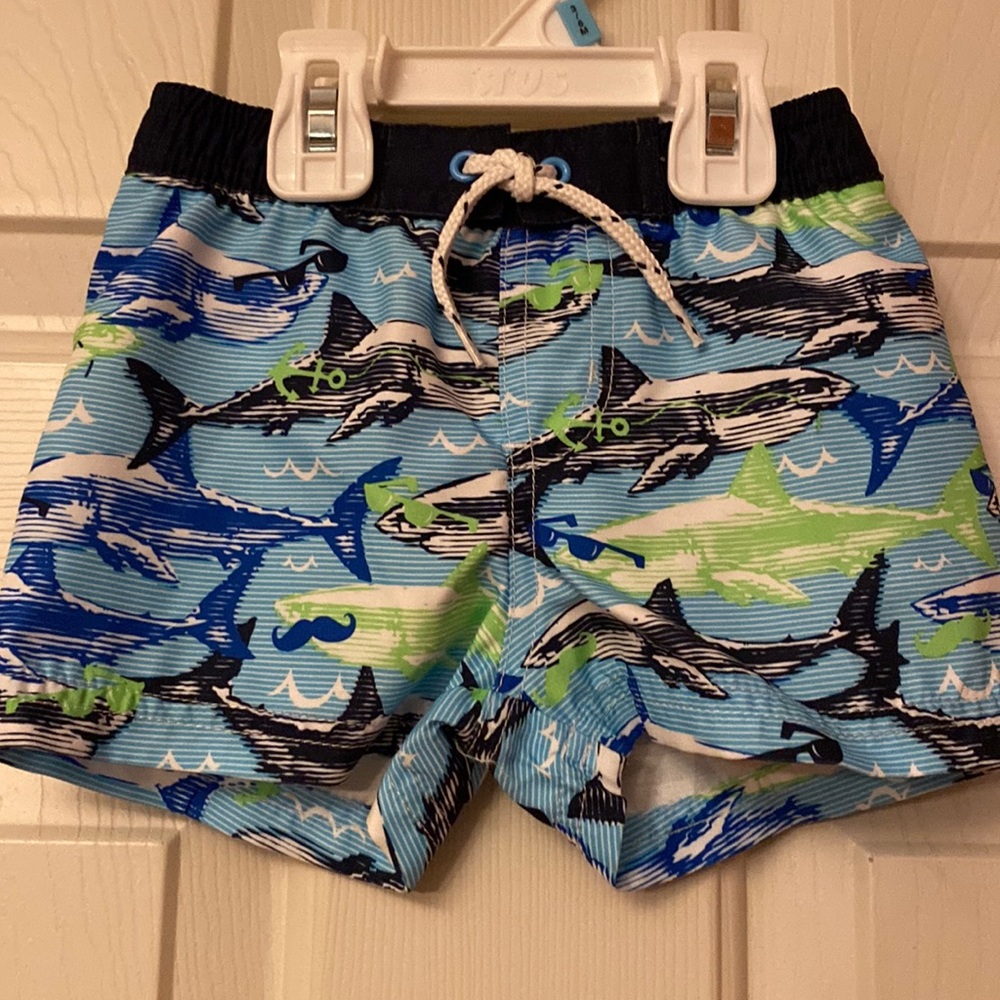 Baby Boy Swim Trunks 3/6 Months